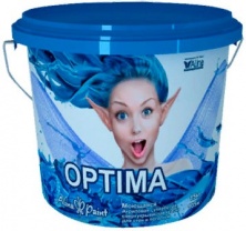 Краска водоэмульсионная матовая Alina Paint Optima 3 кг 